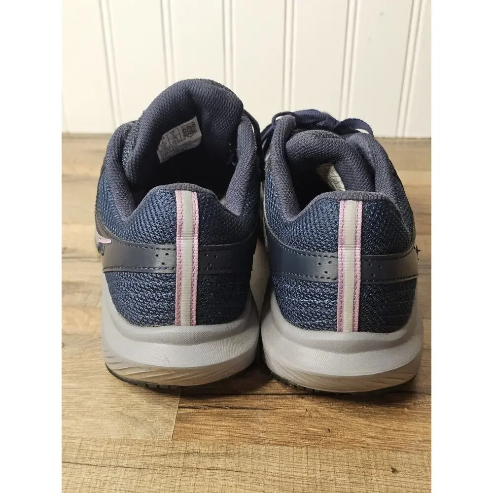 Saucony Cohesion 17 Navy Blue Running Sneakers Women's Size 8